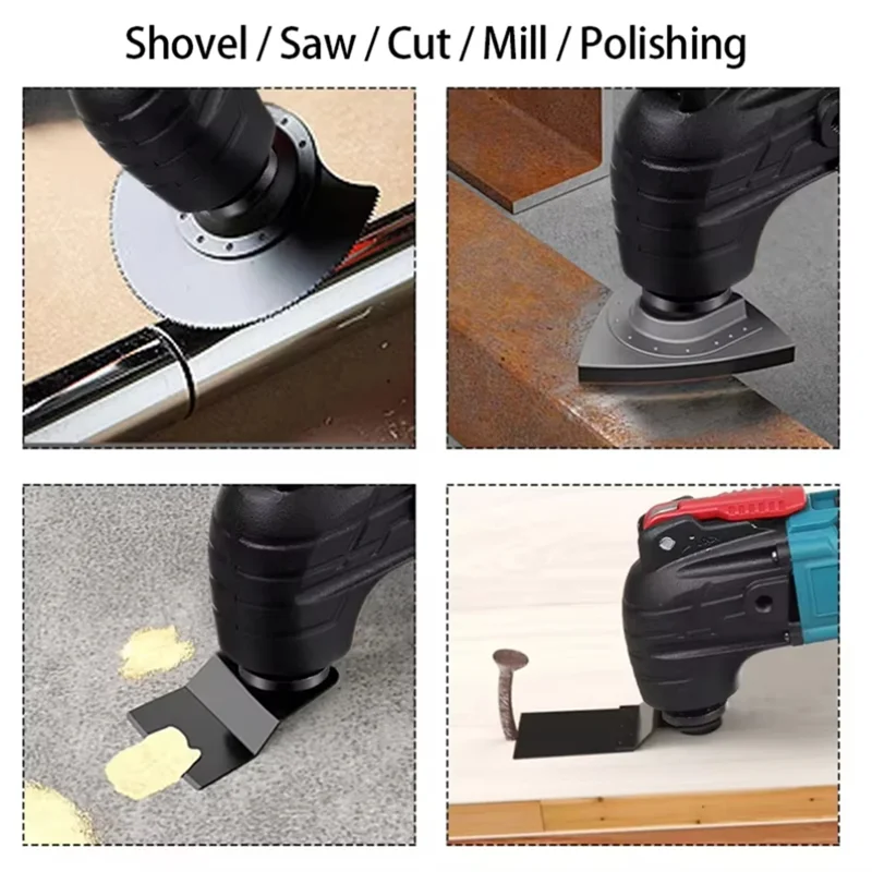 BAAJ-أداة تشذيب كهربائية متأرجحة متعددة الوظائف أدوات متعددة سرعة متغيرة لمنشار تجديد البطارية 21 فولت 18 فولت #6