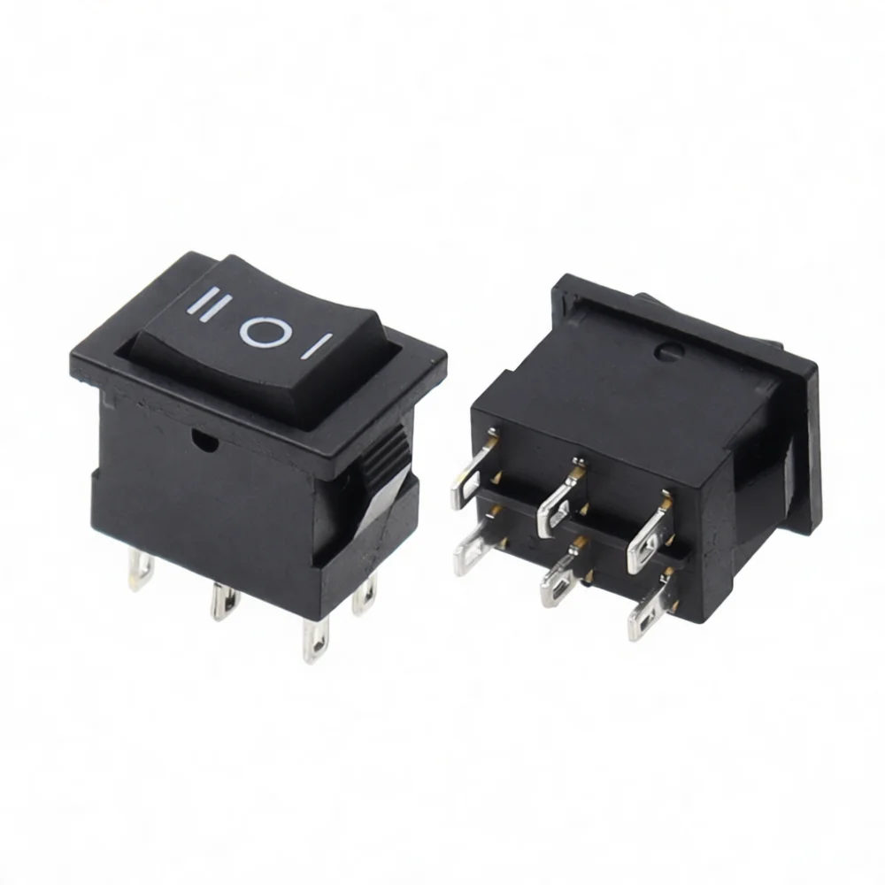 KCD1 101 Rocker Switch For TLZWLA Boat Power Button Mini Electrical Components 2 Pin 4 Pin AC 250V Replacement Parts