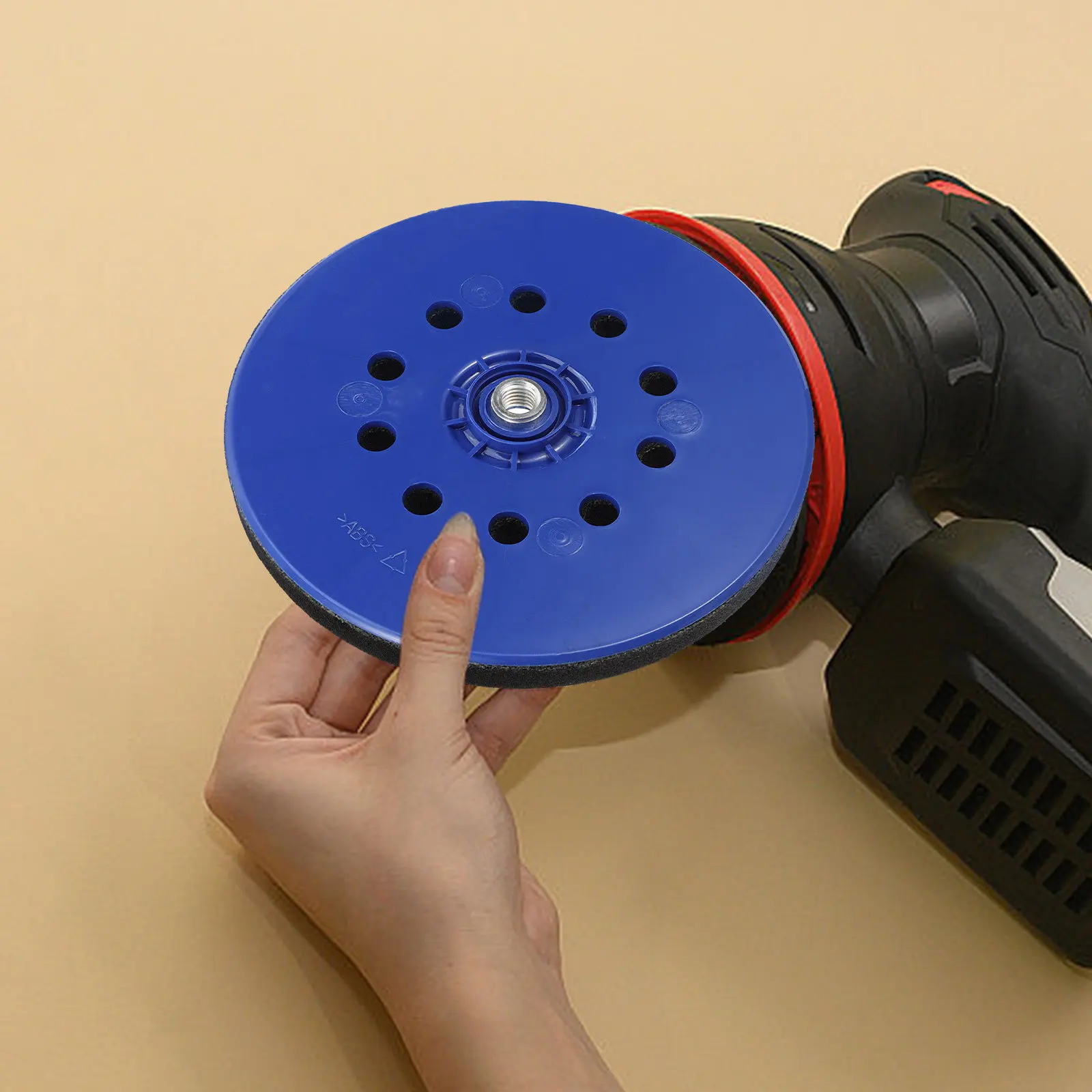 

Multi-Functional Wall Sanding Disc - Self-Adhesive Sander Disk Replacement for Grinders Smooth Finishing on Various Surfaces