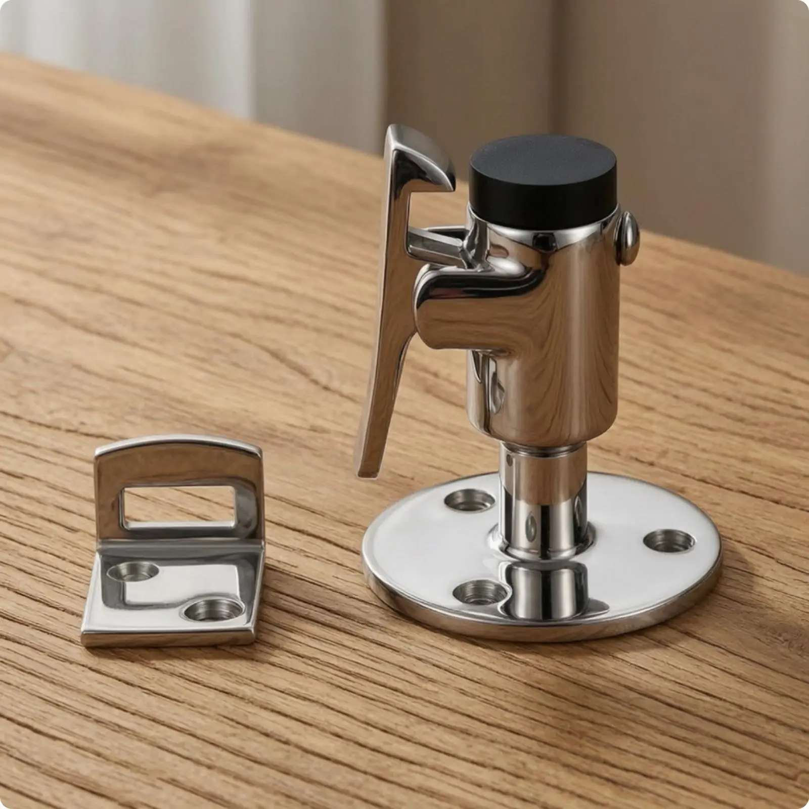 Stainless Steel Boat Door Retainer Holder Marine Stop for Yacht Speedboat Cabin Door
