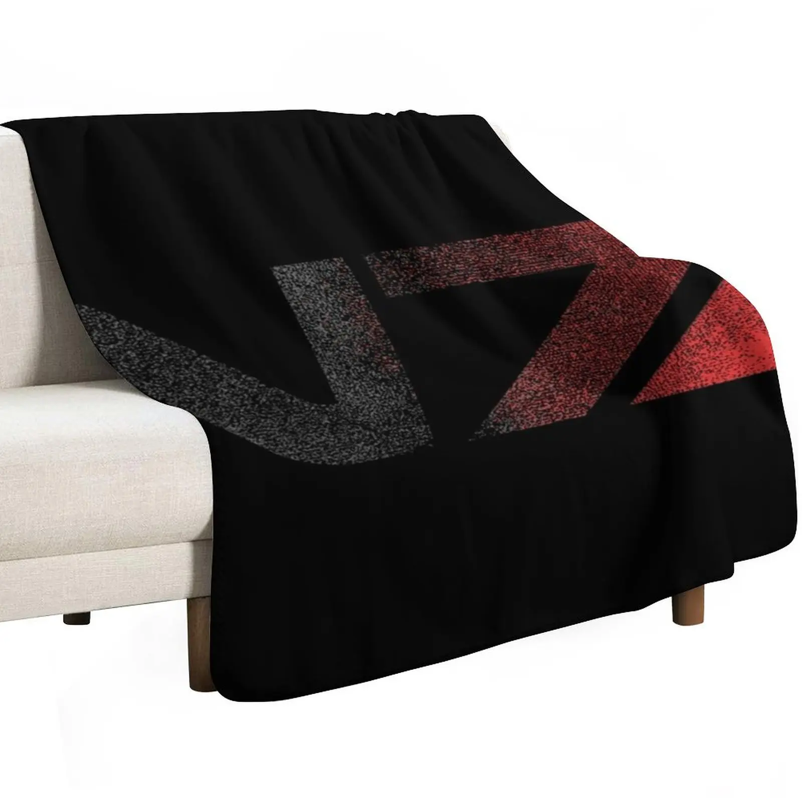 Mass Effect N7 Distressed Logo Throw Blanket Sleeping Bag Extra Large Throw Shaggy warm winter Picnic Blankets