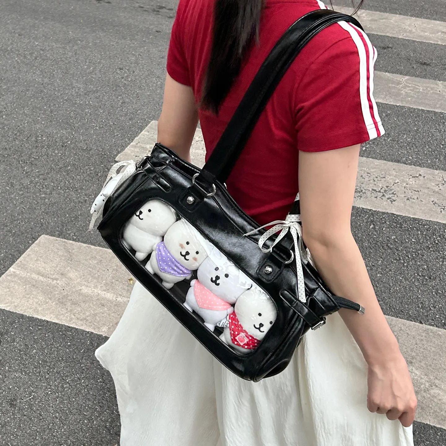 Daily Commuting Lta Bag Method Stick Bag 10cm Doll Bags Japanese Star Chasing Shoulder Underarm Small Food  Shoulder Bags