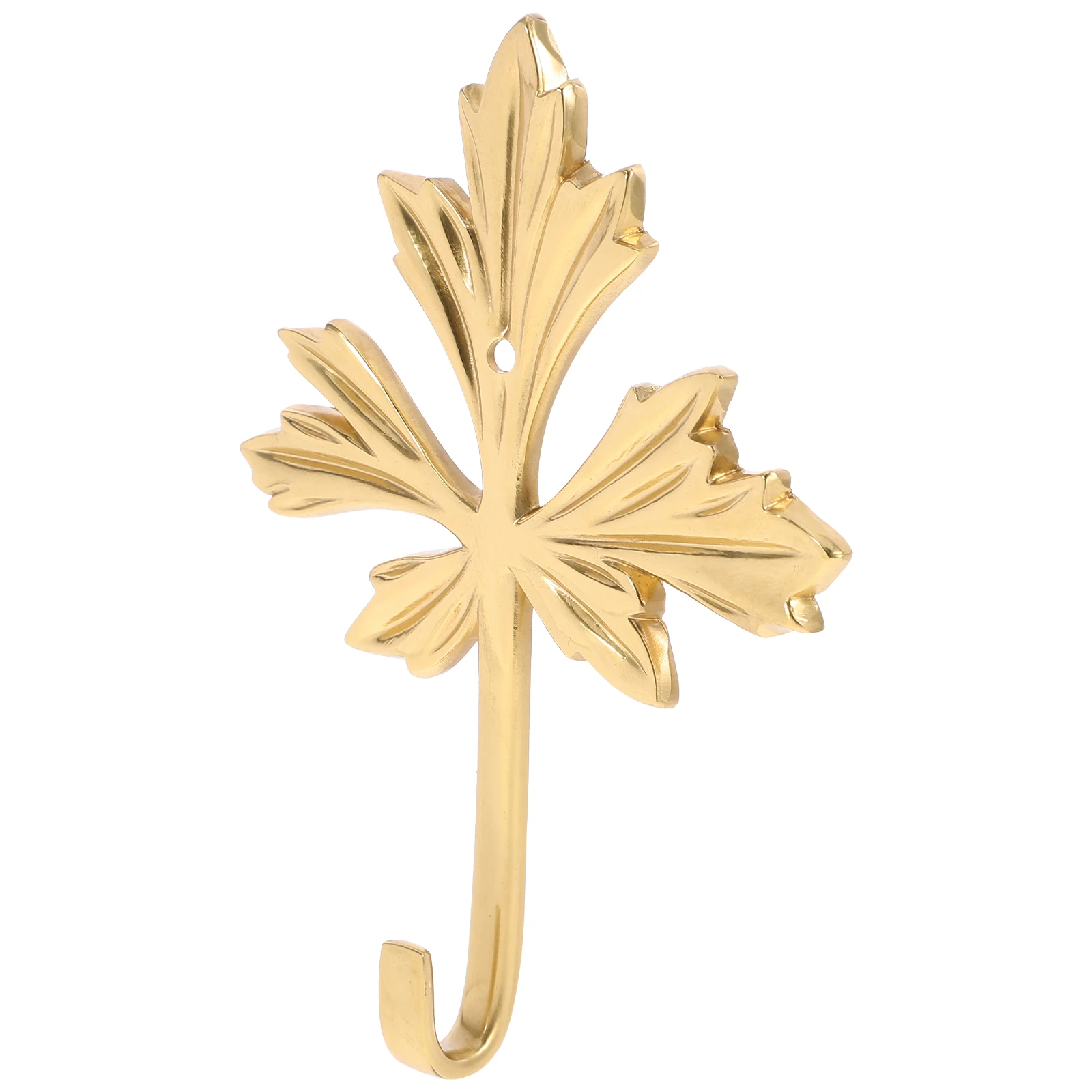 

Brass Wall Hooks Home Decor Maple Leaf Hanging Hooks for Clothes Bath Towel Kitchen Supplies Decorative Hook Bathroom