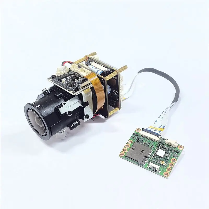 ABZW Wireless Wifi IP Camera Moudle Module IMX415 4K 30Fps 30X Digital ZOOM Vehicle& Human Detection Functionality