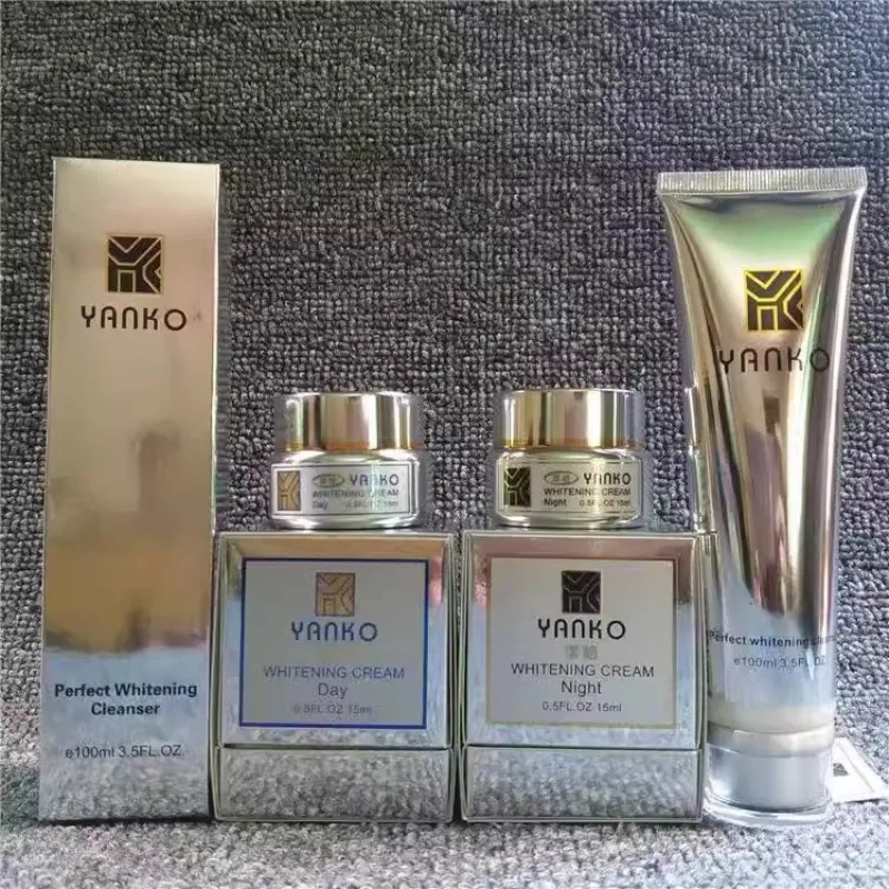 

Original YANKO Day and Night Cream Moisturizing Nourishing Brightening Complexion Concealer WHITEING Face Cream Skin Care Sets