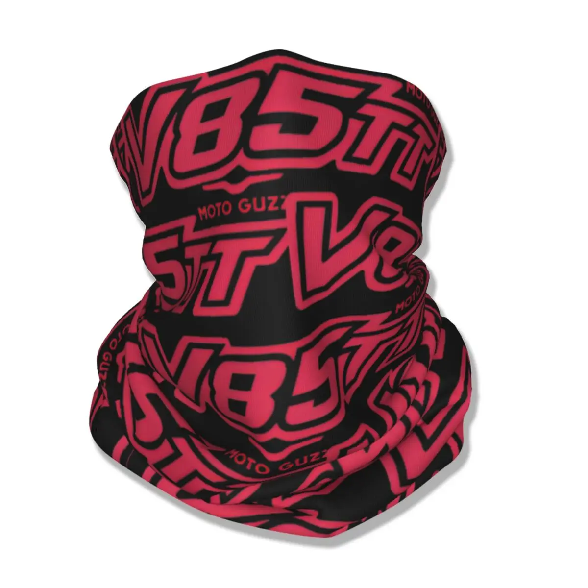 Moto Guzzi V85 TT Bandana con estampado de polaina para el cuello, bufanda multifuncional para ciclismo, correr, Unisex, a prueba de viento para adultos