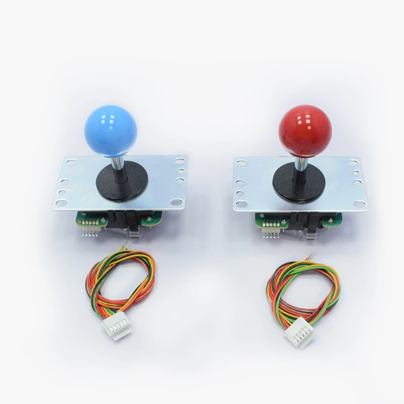 2Pcs Original Japan Sanwa Joystick for Arcade Jamma Game Zero Delay DIY PC PS3 XBOX Game Encoder