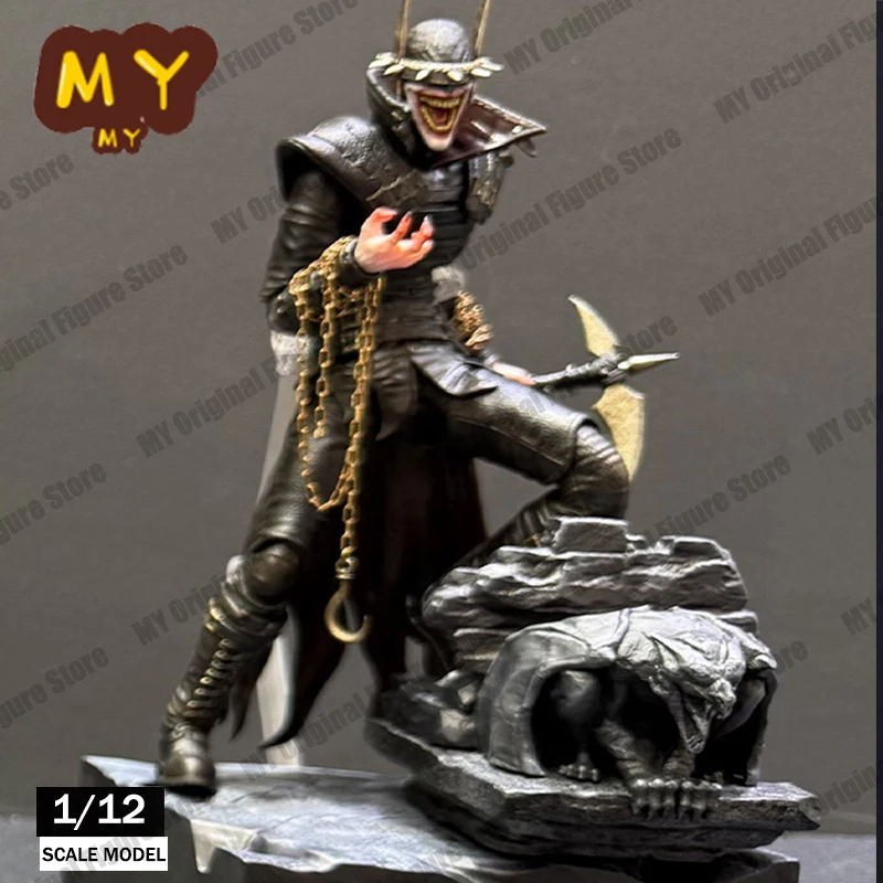 

NEW U-P-Finegures The Batman Who Laughs Figures Dark Nights:Metal DC Action Figure 1/12 Batman Figurine Collection Toy Gift