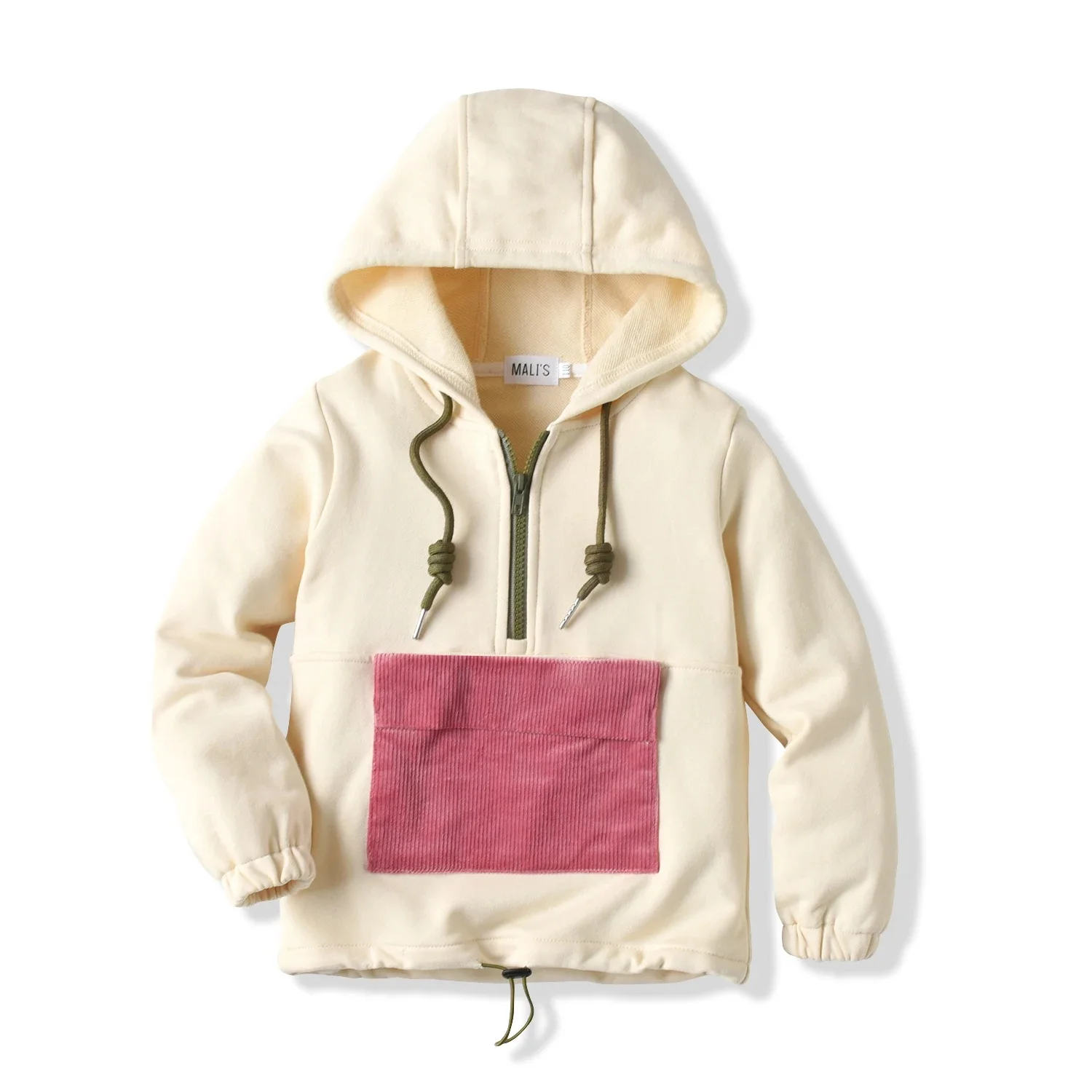 Autumn Spring Brother Sister Matching Hoodies With Drawstring Kid Long Sleeve Hooded Fashion Boutique Sweatshirt For Boys Girls