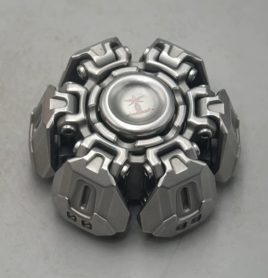 Used EDC TMAX Ancient Iron Stainless Steel Stress Relief Toy Haptic Spinner Fingertip Gyroscope Decompression Toys For Adult