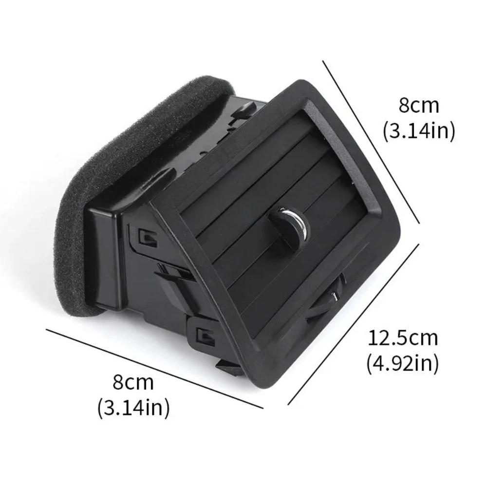 Air Conditioning Vent Accessories in Black Left Right 1QL40XDVAA for Dodge Challenger 2008 2009 2010 2011 2012 2013 2014 view 3