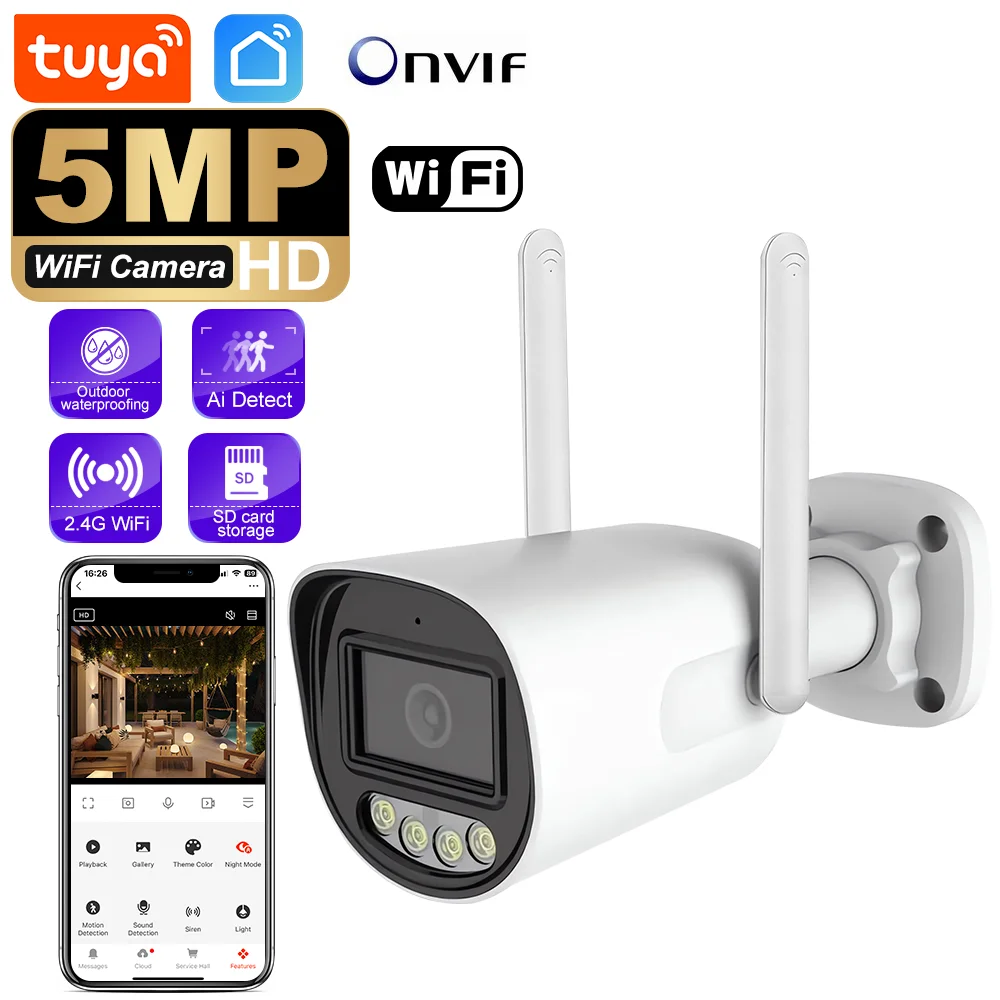 Tuya 5MP 4K Ip Came…