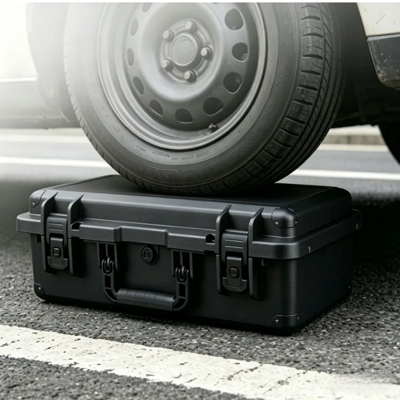 Thickened Toolbox Portable Handbag Storage Box Portable Waterproof Tool Storage Large-sized Sponge Partition Protective Box