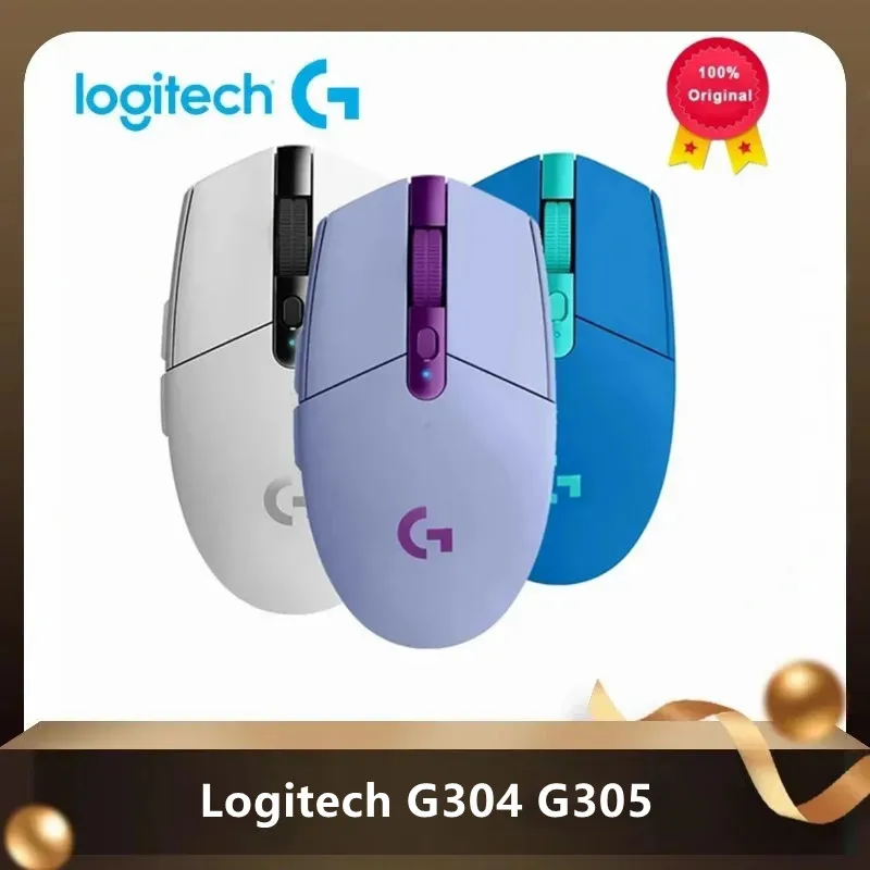 Мышь Logitech G304 G305 Беспроводная игровая периферическая программируемая для киберспорта мышь для офисного стола ноутбука LOL