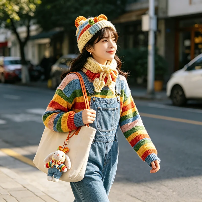 Limited Edition Model Bunny Plush Pendant Handmad Souvenir Key Ring Luggages Bags Pendant Car Hanging Ornaments Home Decoration