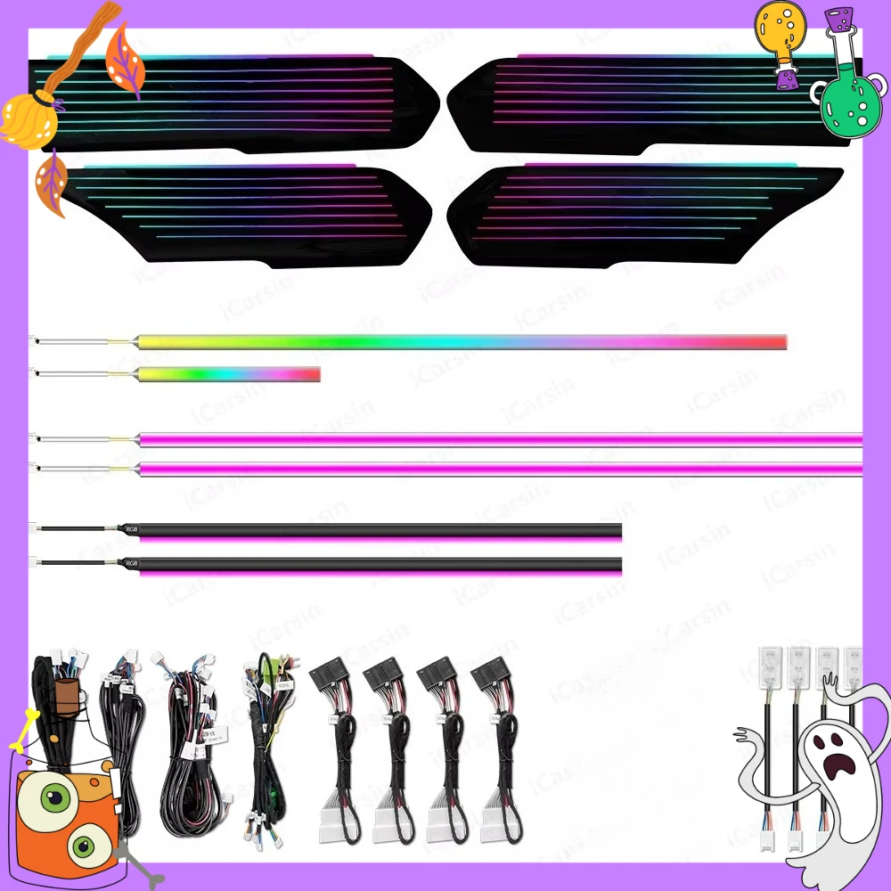 Hot-selling Screen Control Ambient Light for Range Rover Sport L461 2023+ Car Interior LED Lighting Upgrade Accessores