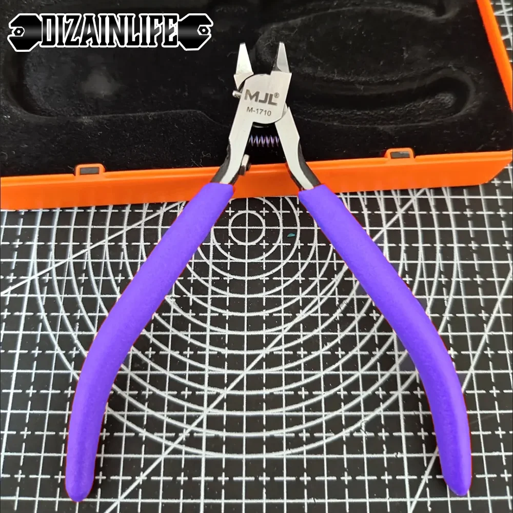 MJL M-1710 Model Single Blade Nipper Hand Tools Pliers Model Building Tools for Beginners to Repair and Fix Plastic Models