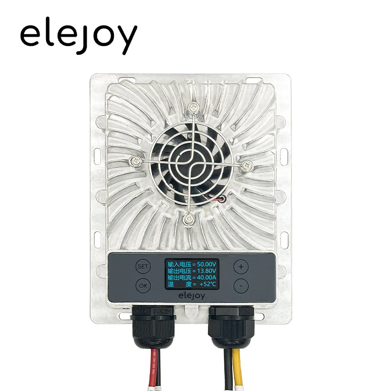 600W MPPT Solar Charge Controller, IP65 Waterproof Step‑Down Solar Regulator for Solar Power System