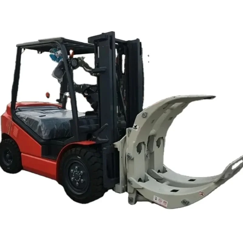 JAC Forklift Lift Truck With 3000kg Capacity With Paper Roll Clamp