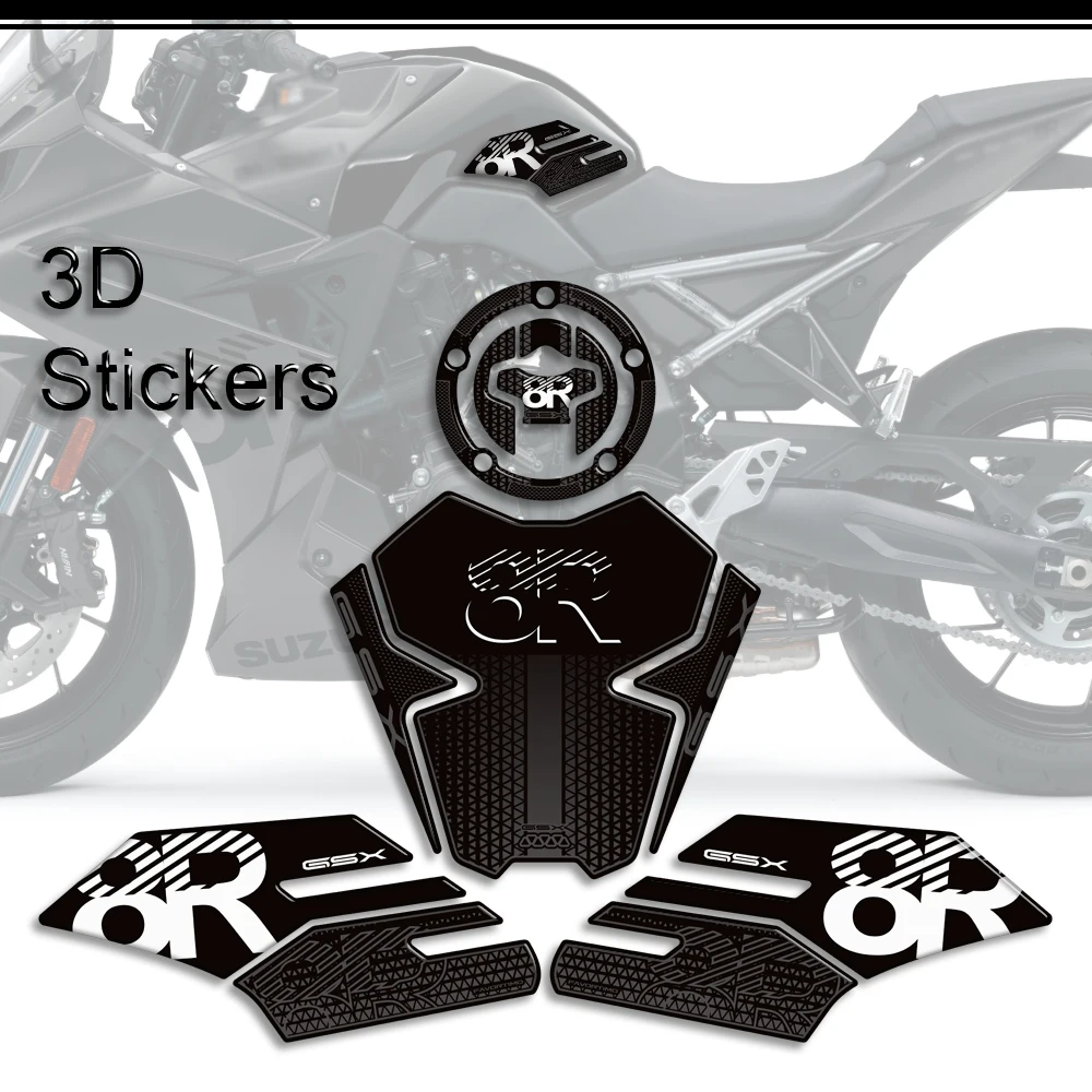 For Suzuki GSX-8R GSX 8R GSX8R Motorcycle Tank Pad Side Grips Gas Fuel Oil Kit Knee Protection Stickers Decals 2024 2025