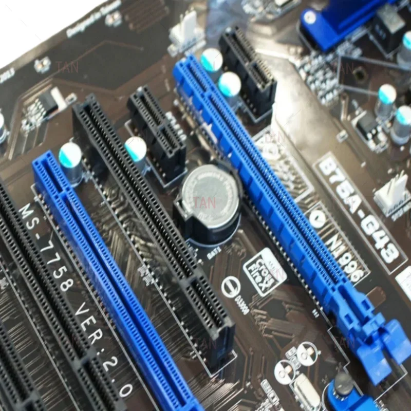 Для MSI B75A-G43 материнская плата MS-7758 32 ГБ LGA 1155 DDR3 ATX материнская плата 100% протестирована быстрая доставка TT