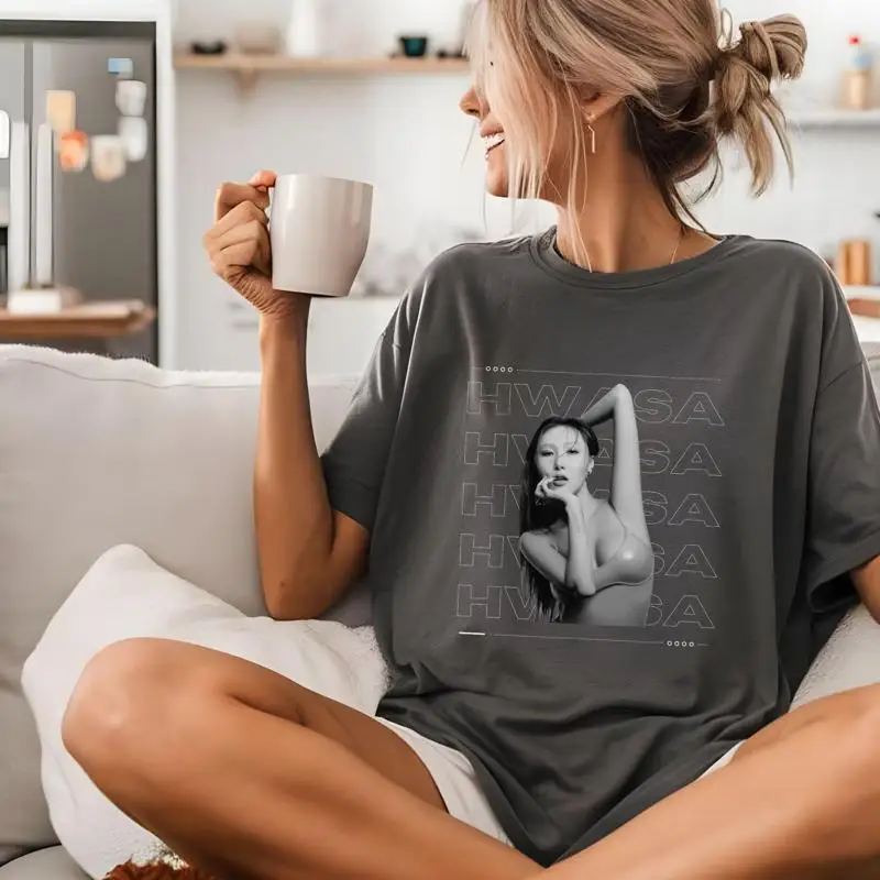 Hwasa Twist Fan camiseta K Pop concierto Mamamoo Merch estética coreana Kpop Stan estilo Retro bootleg