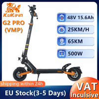 EU Stock KuKirin G2 Pro (VMP) Electric Scooter 48V 15.6Ah Battery 500W Motor 25KM/H Max Speed 65KM Range Original Kickscooter