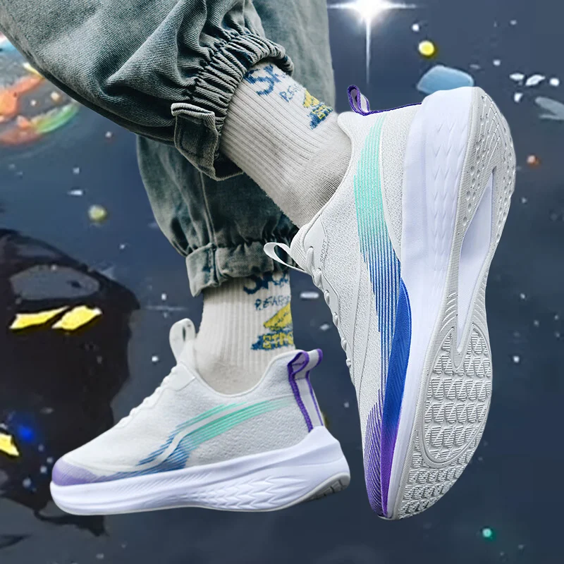 

Персонализированная спортивная обувь для мужчин и женщин — удобная и дышащая, спортивная и повседневная, амортизирующая отскок баскетбольная обувь.