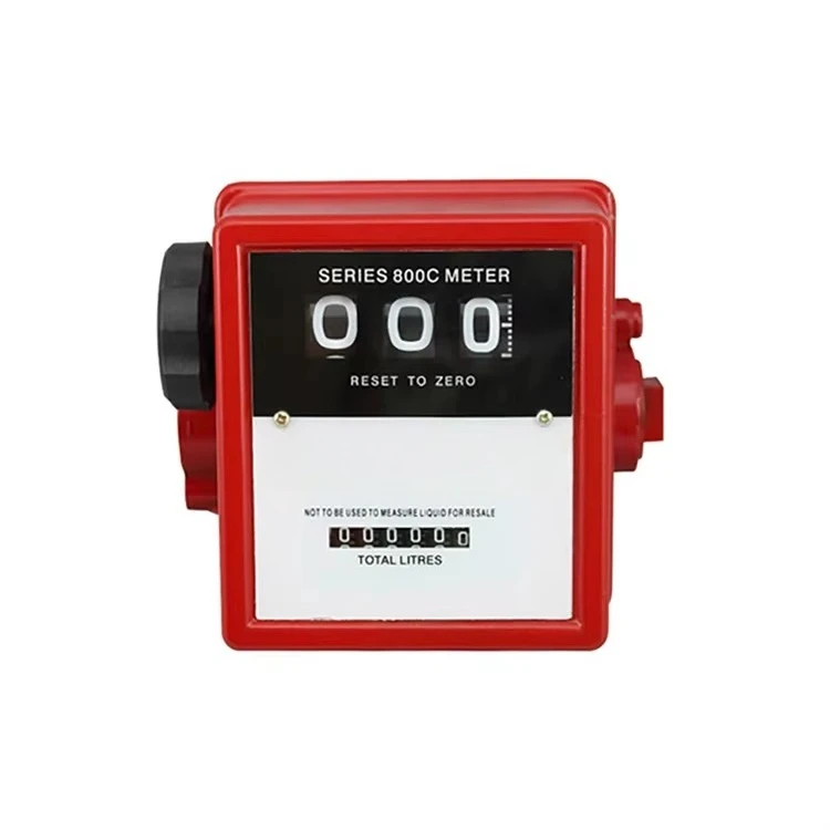 FM-120-4 100 LPM 1 Inch BSP Mechanical Gauge High Accuracy 1% Precision 3 Bar Max Pressure 3 Digital Flow Meter