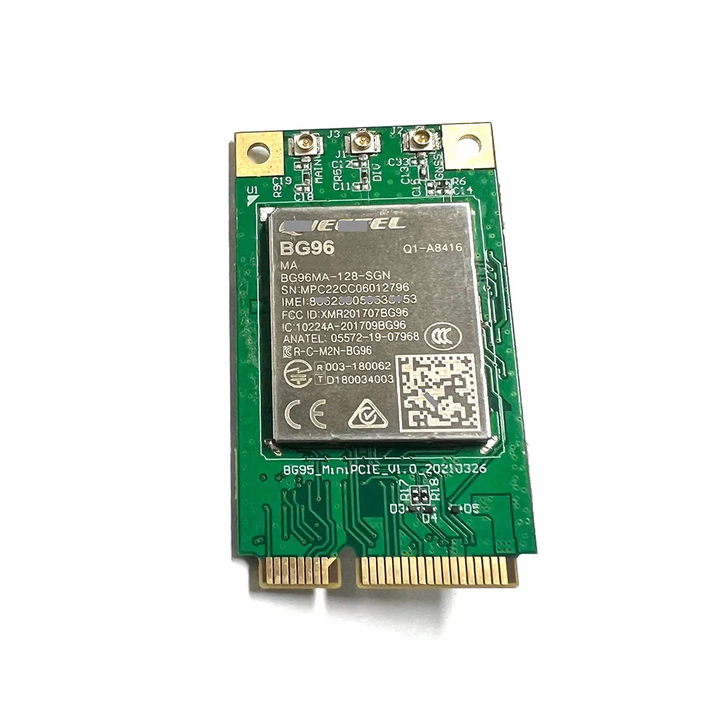BG96 series LPWA module LTE Cat M1/Cat NB1/EGPRS BG96MA-MINIPCIE Support GNSS for M2M and IoT applications