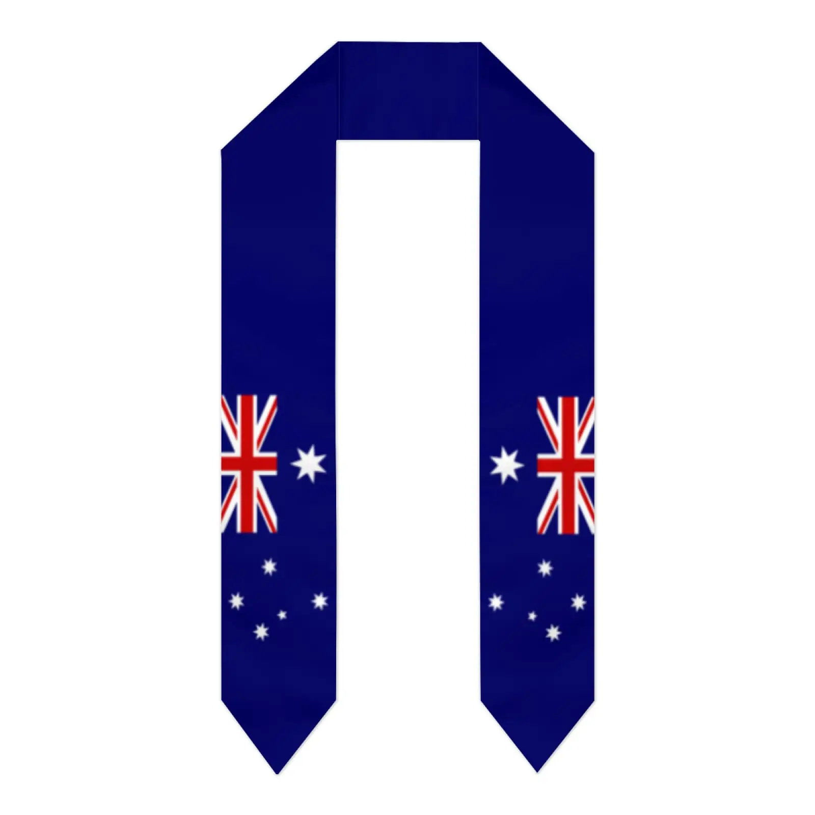 

Australia Flag 180*15CM Graduation Sash Stole Scarf Double Sided for Study Aboard International Class Of 2024