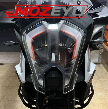 Motorcycle Accessories Headlight Protector For 1290 Super Adventure S R 2017 - 2024 Head Light Guard Cover Protection Grill 6