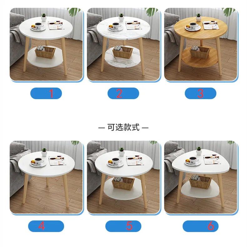 Simple Cheap Single Double Side Tables Bedroom Living Room Coffee Table Carton Modern Smart Coffee Table with Speaker MDF,MDF