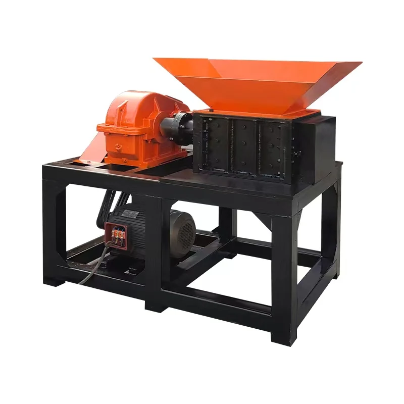 Dual Axis Industrial Waste Shredder Machine Waste Treatment Machinery for Industrial Use Shredder for Waste Treatment Plant