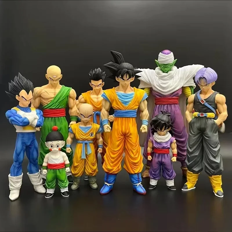 ドラゴンボール Gk アンリミテッド Z フルセット戦士孫悟飯悟空ピッコロトランクスクリリンアニメフィギュアマンガシーンコレクション模型玩具