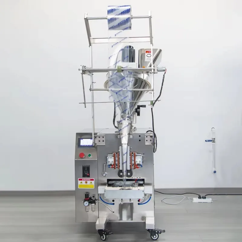 Vertical Automatic Spice Powder Coffee Chilli Milk Curry Turmeric Powder Cassava Flour Sachet Stick Packing Packaging Machine
