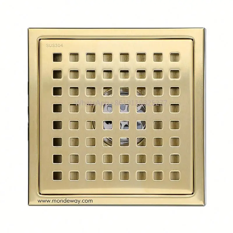 

Customized Square Shower Floor Drain square shower drain with flange