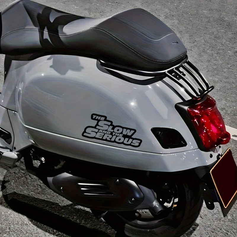 Autocollants imperméables 2D plats, lents et résistants, pour décoration de voiture, moto, casque, couvercle de moteur