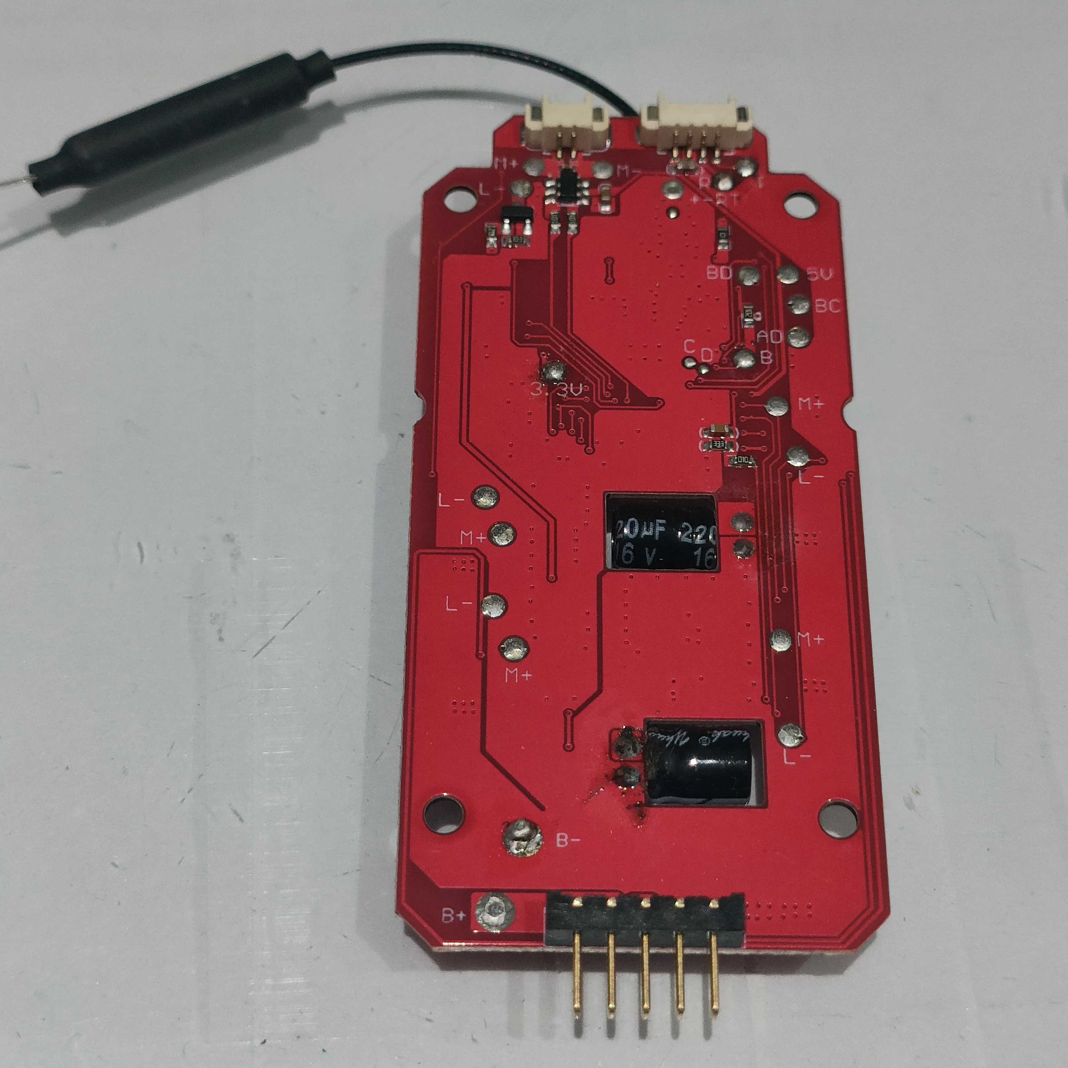 Motherboard Receiver Board 600RXGPS-V2 20230628 for L600 PRO MAX Three-Axis PTZ HD Dual Camera Laser Obstacle Avoidance Brushles