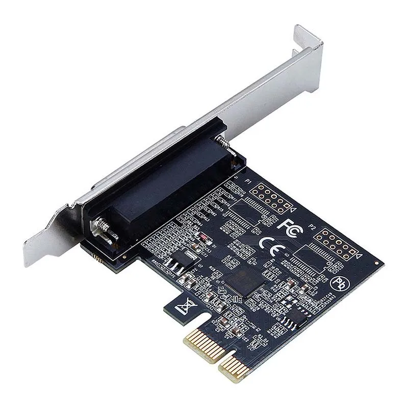 Extender PCIe Converter Expansion Adapter PCI E Sata Card Controller PCIE to Parallel Port card PCI-E Riser Card Adapter for PC