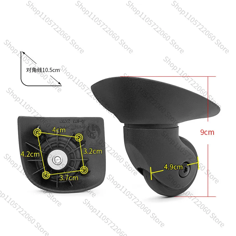 For JY-102 Luggage Repair Universal Wheel, Fit W167 V22 Suitcase, Travel Bag Replacement Caster Accessory