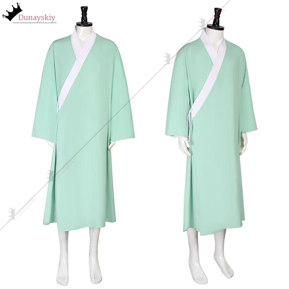 Sun WuKong الفائدة التعبيرات تأثيري حلي النمط الصيني الملابس الطاوية Wukong's القفطان الأخضر كوس قناع موحد AccessoryXS-3XL