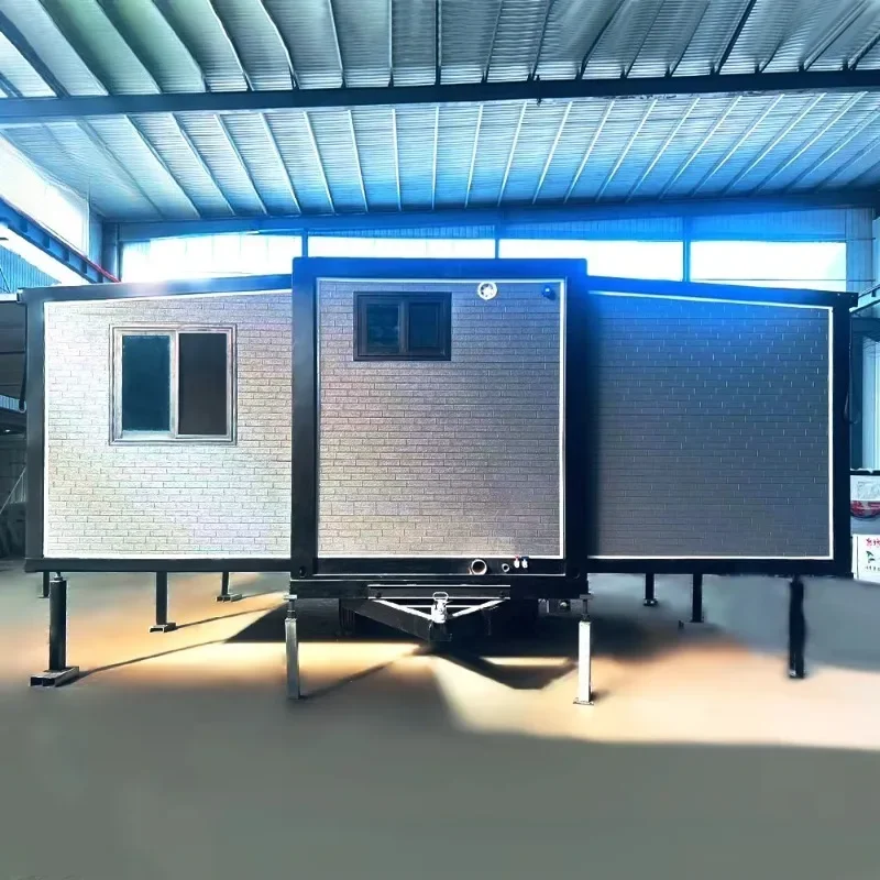 2025 Movable Camping Luxury Modern Living Mobile Modular Prefabricated Container Prefab House Portable Casas Travel Trailer