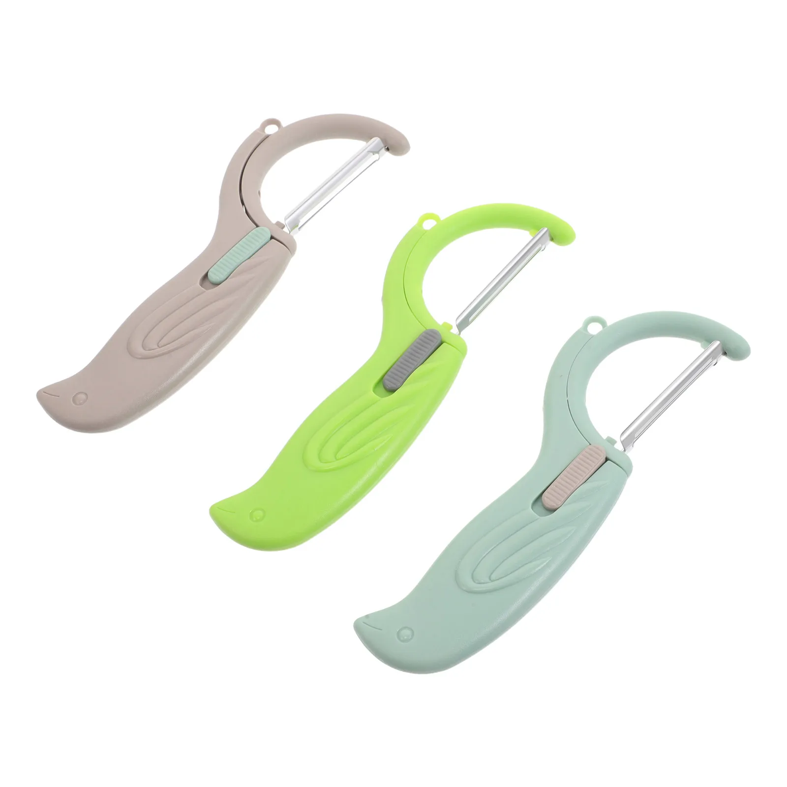 

3pcs Vegetable Peeler Fruit Stripper Kitchen Tool Stainless Steel Blades Potato Tomato Slicer Spiral Ginger Machine