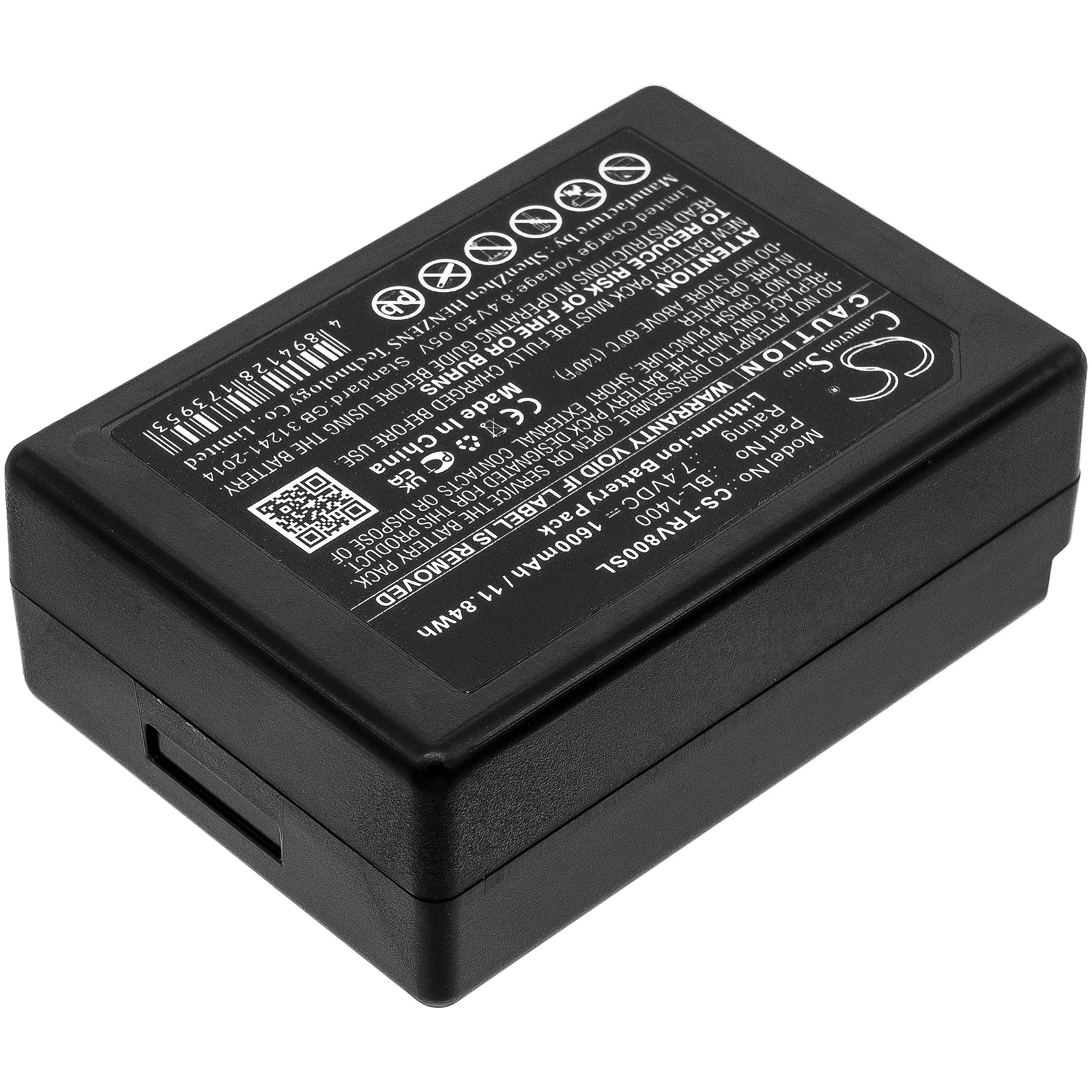 Cameron Sino 7.4V 1600mAh replacement rechargeable Li-ion Battery BL-1400 for Hi-Target V8, V9, V10RTK