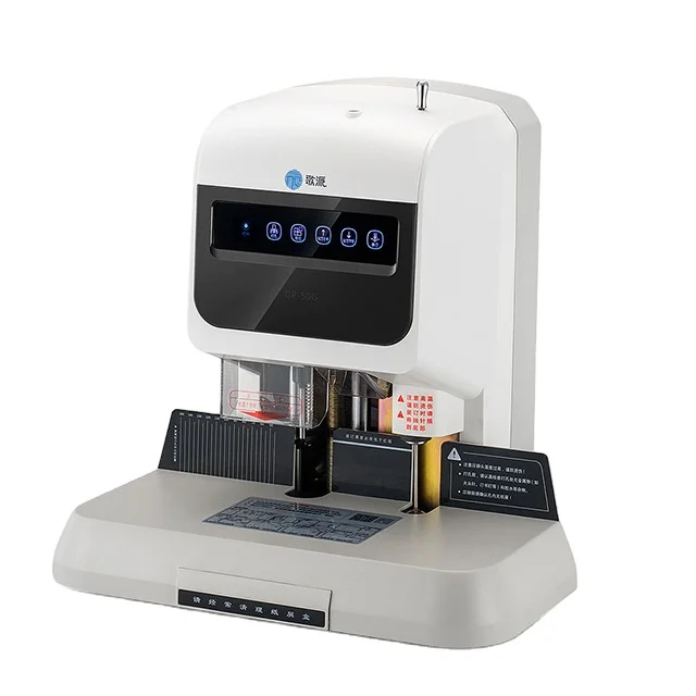 

High Quality GP-50G Semi-Automatic Comb Binding Machine 500 Sheets 70g Paper and Book Binding Good Quality