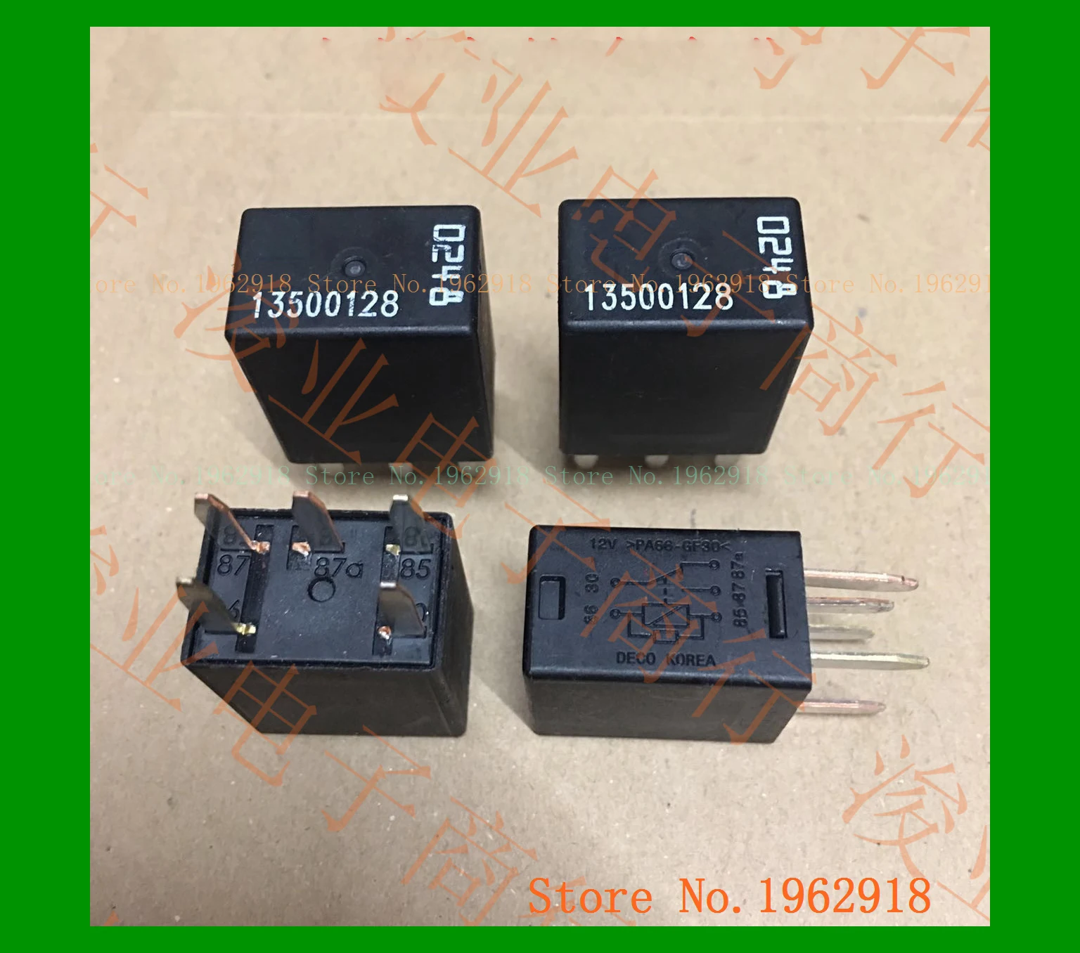 GL8 13500128 12V 248 15480091 Instead of 96376552 relay dip-5 12vdc