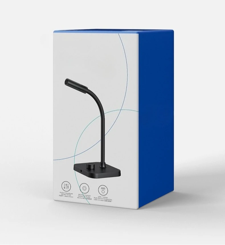 USB Computer Microphone, Desktop Microphone, Condenser, Conference Voice