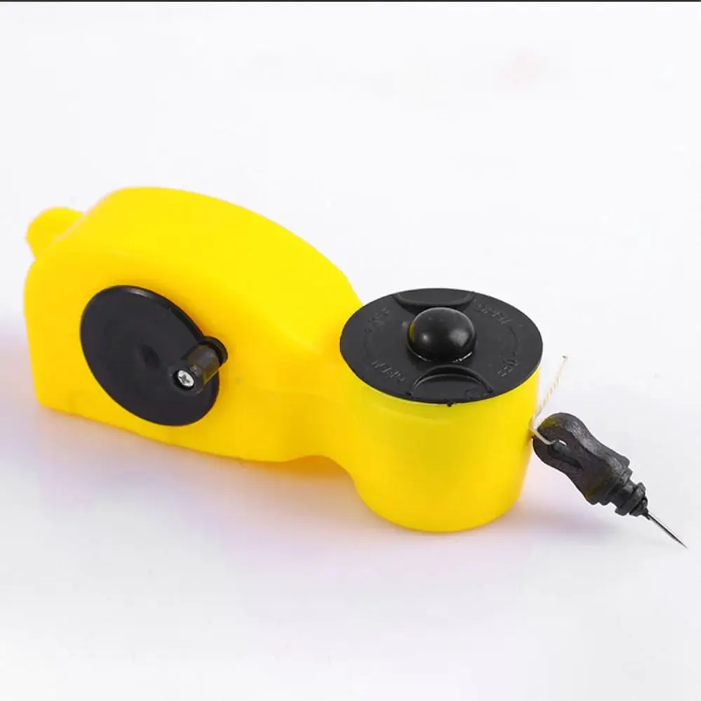 خطوط الطباشير نافورة الحبر أداة نجارة مقاومة للاهتراء حبل القطن الذاتي لف بكرة دليل الحبر علامة خيط طويل الخطاط #4