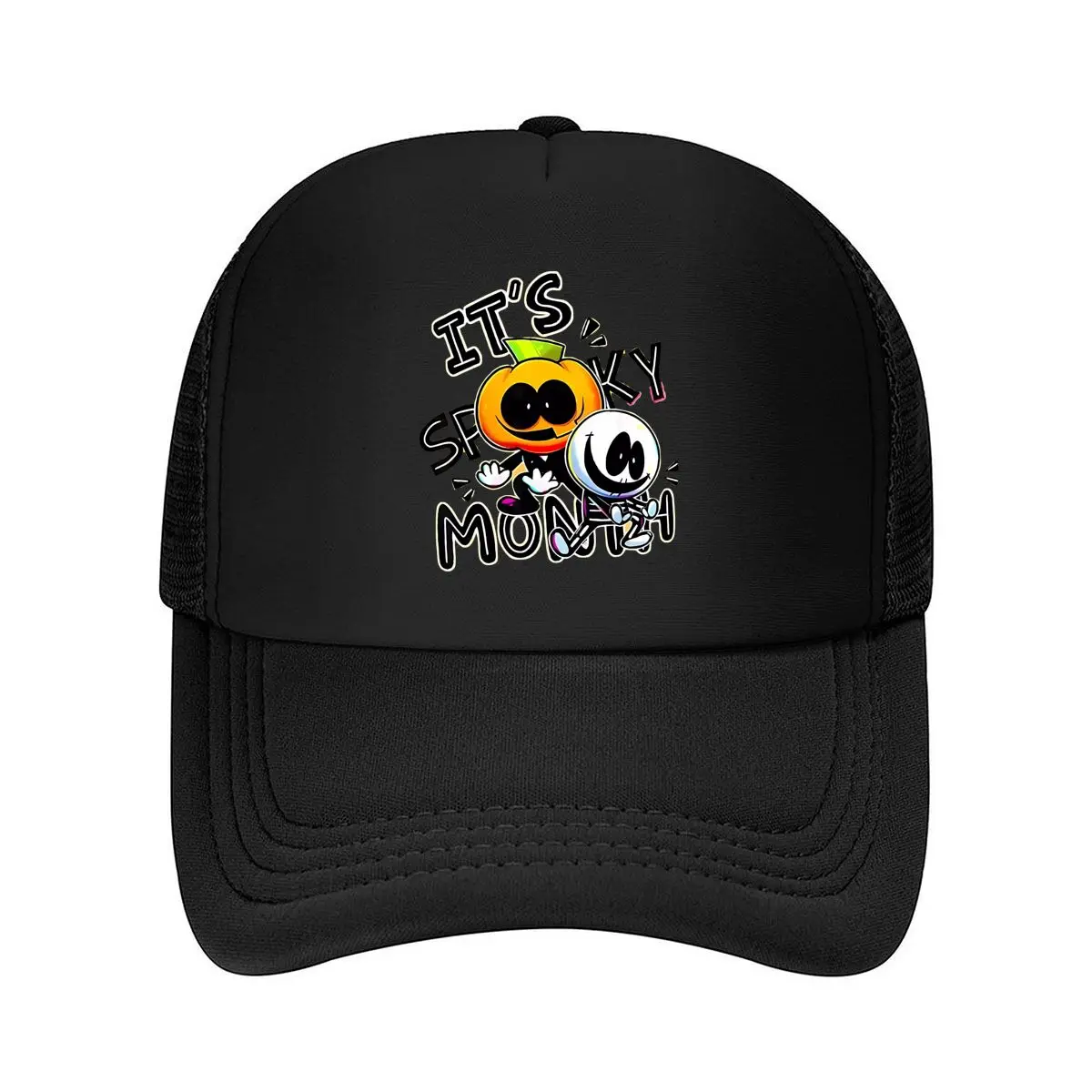 

Бейсболка из сетки «Spooky Mummy Halloween, Fun Art Design»